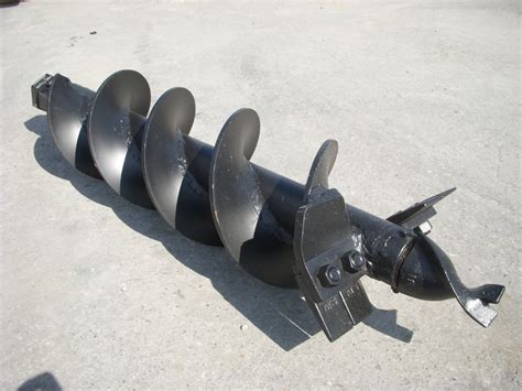 9 auger bit for skid steer|auger attachment for skid steer.